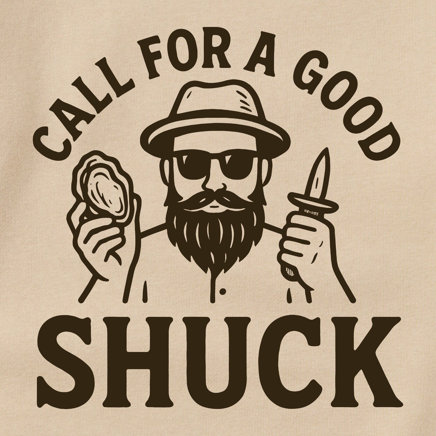 Unisex Call for a Good Shuck Hoodie