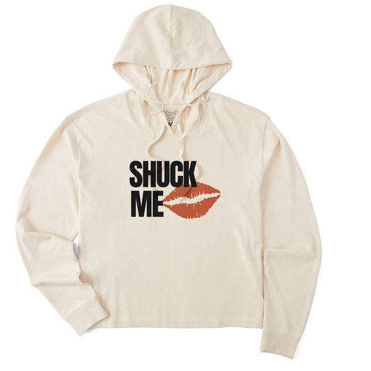 Women's Shuck Me Boxy Hoodie